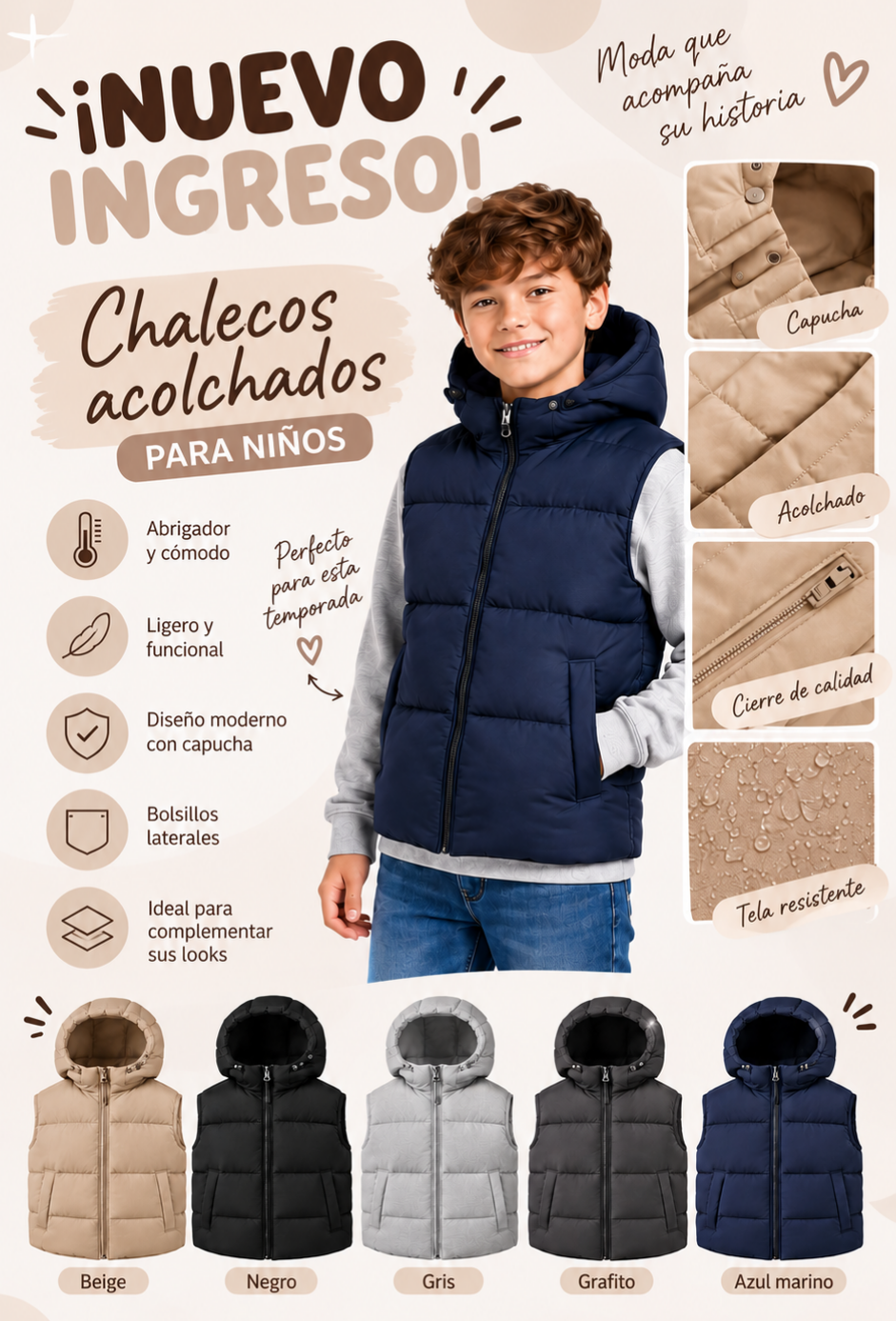 Chalecos para Niño