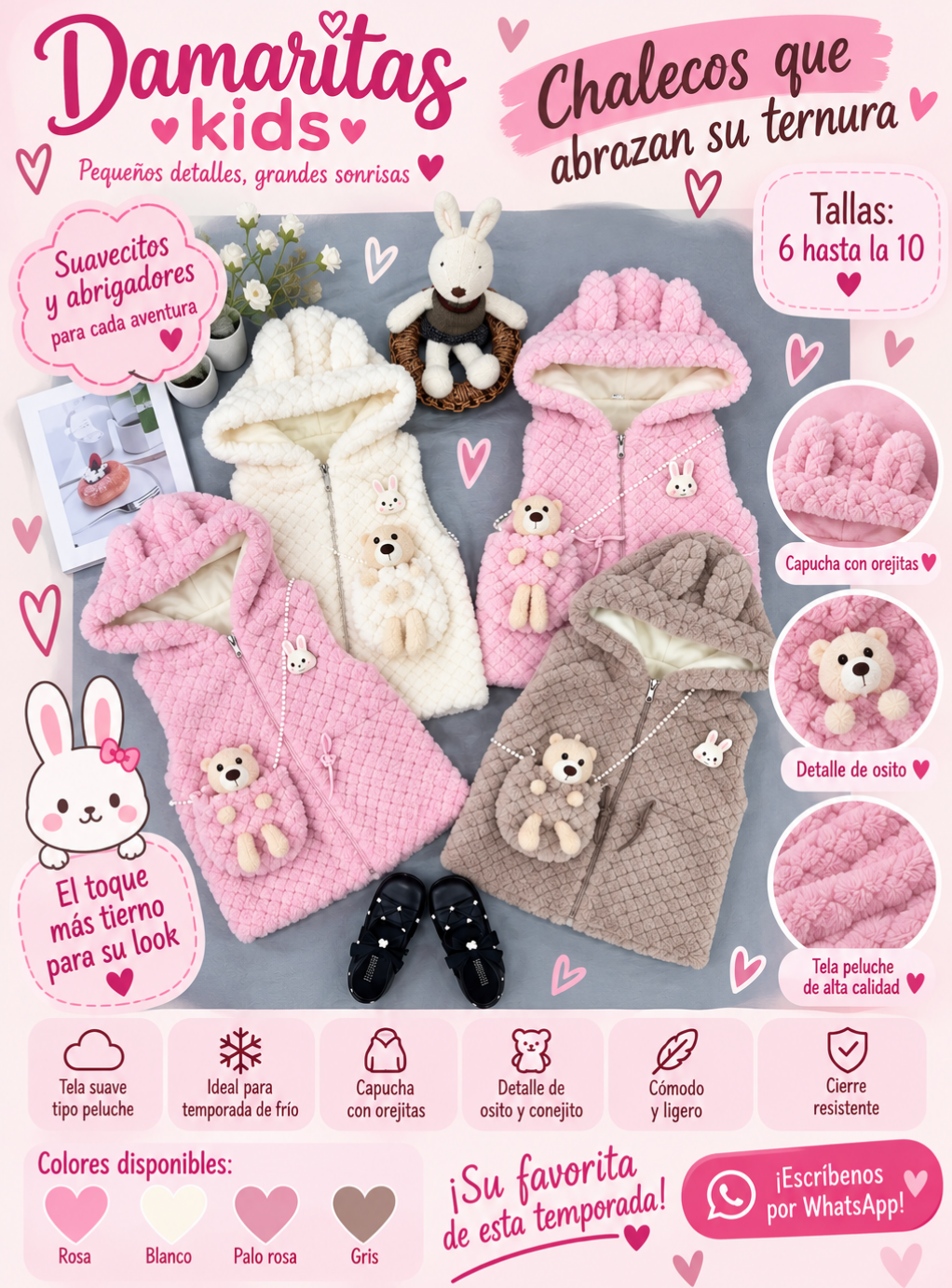 Chalecos para Niña
